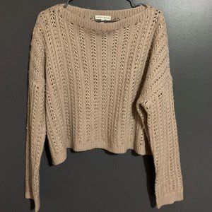 Moon River Knit Crop Sweater